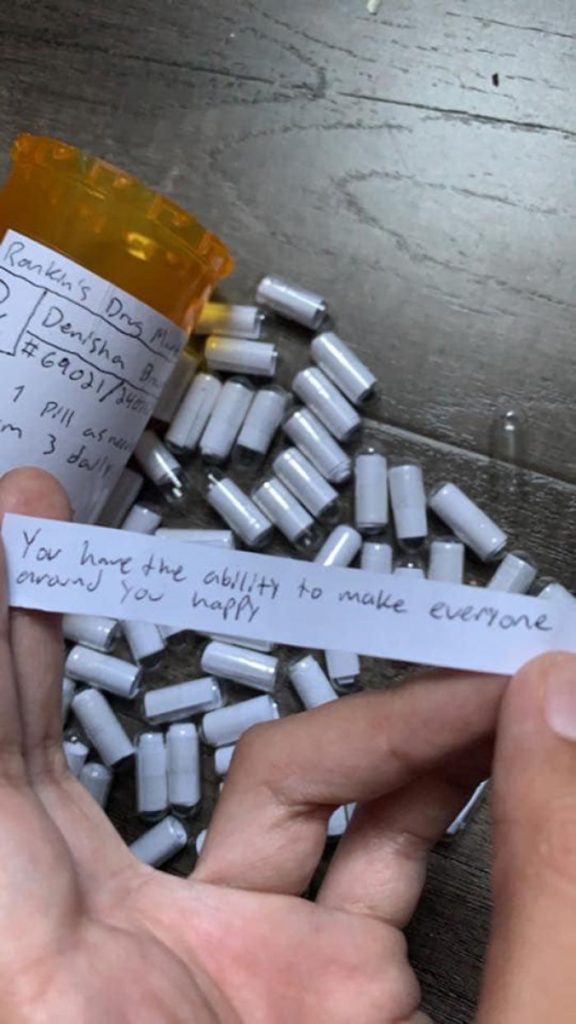 Boyfriend Makes ‘Love Pills’ To Help His Girlfriend Deal With Anxiety And Panic Attacks