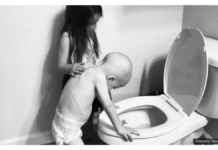 Heart Touching Photos Shows Sister Comforting Her Little Brother Battling Leukemia