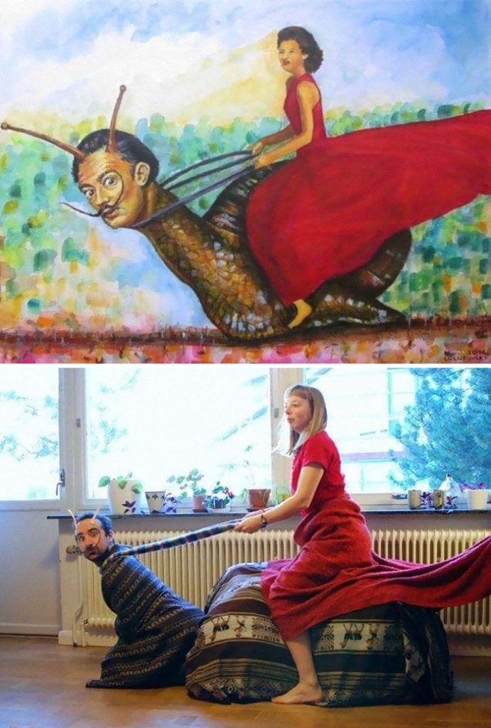 Museums Ask People To Recreate Famous Paintings At Home