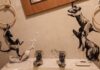 Banksy is a well-known artist lives in the United Kingdom. Recently he made their bathroom to a fascinating place literally it is not one of a place of pleasant.