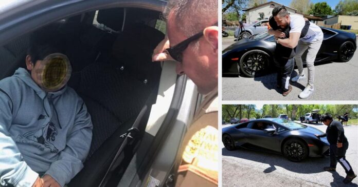 5-year-old boy pulled over in Utah on his way to California to try to buy a Lamborghini