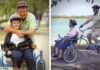 Husband Builds A "Bike Chair" So He Can Take His Alzheimer’s-Stricken Wife For Rides Around The Neighborhood