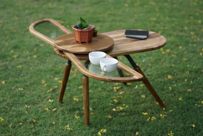 Beetle Coffee table made by Radhika Dhumal Elytra