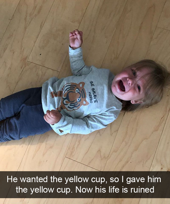 Parents Are Sharing All The Hilariously Absurd Reasons Why Their Kids Cry