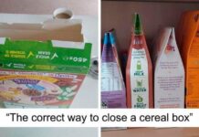 How To Close A Cereal Box The Right Way