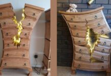 Woodworker Crafts Amazing â€œBrokenâ€� Furniture That Looks Like It Belongs in a Cartoon