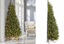 You Can Now Buy A ‘Half Christmas Tree’ If You Hate Decorating The Back And Want To Save Space