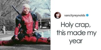 Ryan Reynolds’ Wholesome Reply To This Pic Of A Burn Victim Cosplaying Deadpool Goes Viral