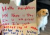 10 Y.O. Boy Writes A Letter To His Neighbor Saying “I’m Wondering If Maybe After This Virus You Need A Dog Sitter.”