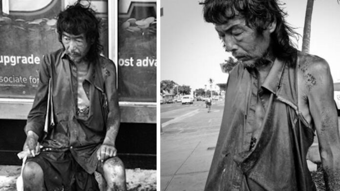 After 10 Years Of Photographing Homeless People, Photographer Discovers Her Own Father Among Them