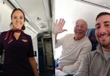 Father Booked 6 Flights To Stay With His Flight Attendant Daughter On Christmas