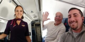 Father Booked 6 Flights To Stay With His Flight Attendant Daughter On Christmas
