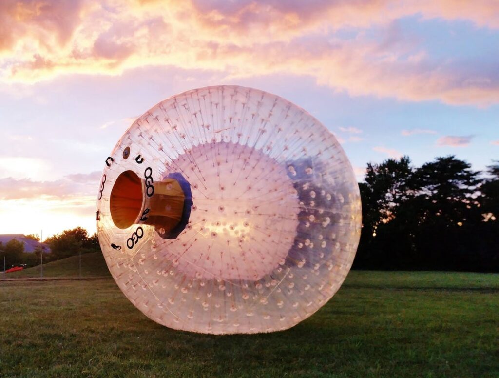 The Outdoor Gravity Park In Tennessee Is The Only Zorbing Destination In The Country
